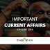 Important Current Affairs 6th June 2016