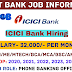 ICICI Bank Notification 2024 | Latest Jobs In Telugu