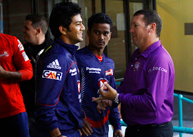 Unmukt Chand smiling