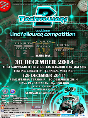 TECHNOWARS "East Java Line Follower Competition 2014 #2"