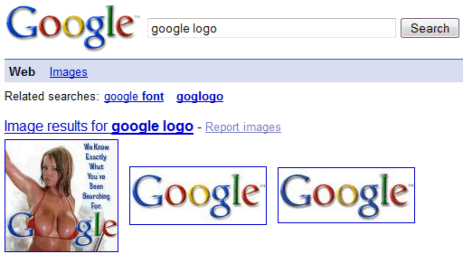 google logo. search for Google logo one