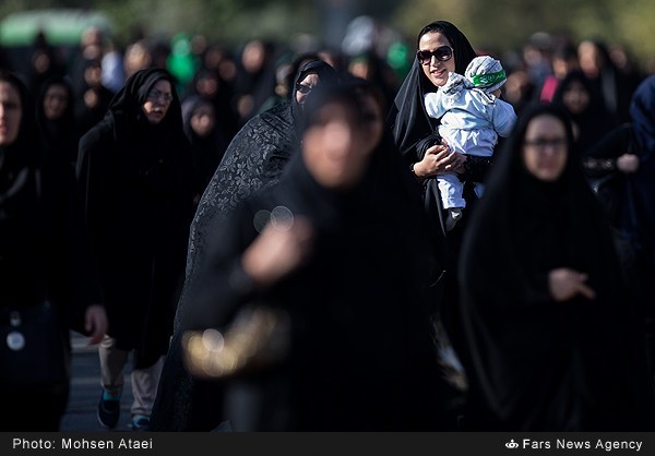 Commemoration Anniversary of 6 Month Old Child, Nation of Iran (Shiites Muslims) remembering the martyrdom of six month old kid , Ali Asghar, of Imam Hussein a.s, all Muslims take part in mourning ceremonies to remember the martyrdom of Ali Asgher at Karbala battle 1400 years ago. These ceremonies are arranged by Muslims in many cities of Iran at different levels, below images are taken in ceremonies held in Tehran, 