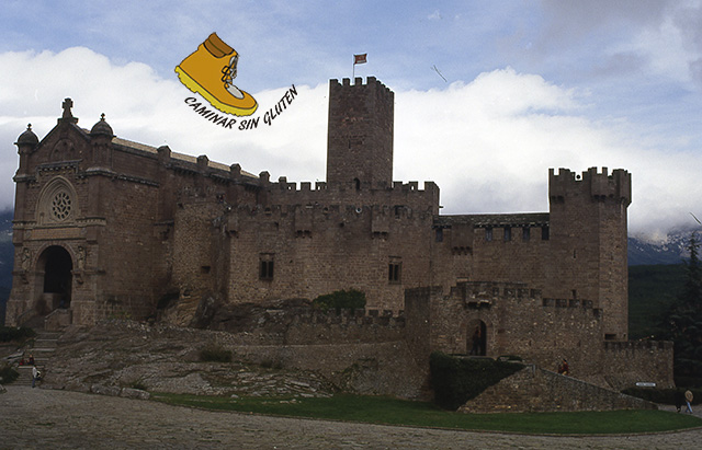 Castillo de Javier en Navarra. Otoño 2002