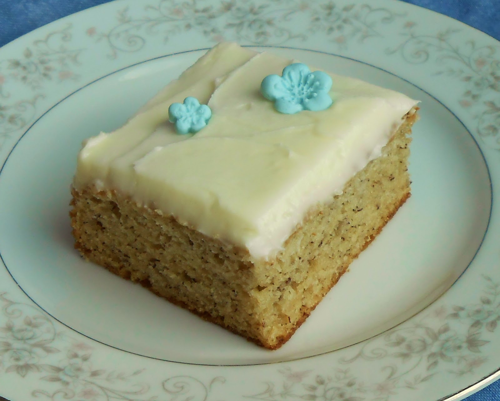 Banana Cake with Sour Cream Frosting