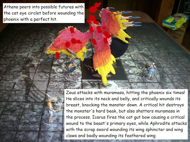 Kingdom Death Monster Phoenix Showdown