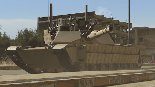 Arma3用RHS:Escalation MODのM1A2 SEPv1 Tusk II