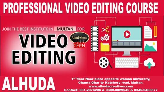 Video Editing Course Multan