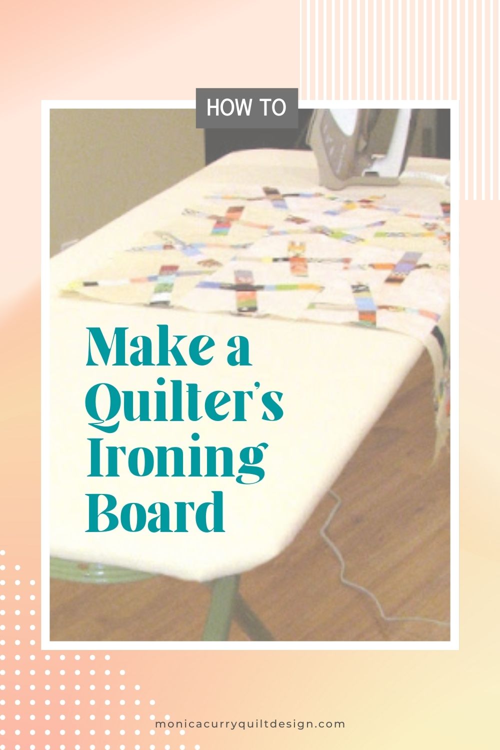 How to Convert a Regular Ironing Board Into a Quilter's Ironing Board : 9  Steps (with Pictures) - Instructables