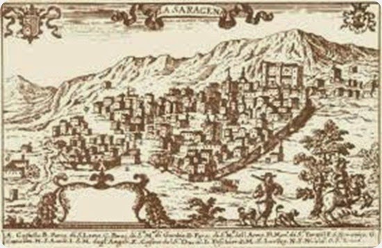 moscato di saracena mappa