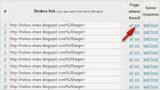 Cara Melihat Broken Link