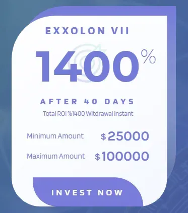 Инвестиционные планы Exxolon 3