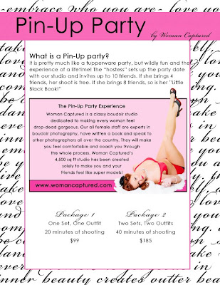 Pin-up parties are perfect for a girls night out or a bachelorette party!