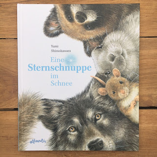 "Eine Sternschnuppe im Schnee" von Yumi Shimokawara, Atlantis Verlag, Bilderbuch