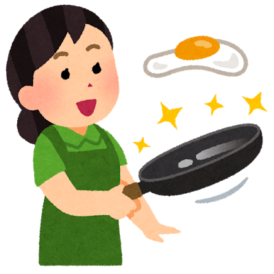 つるつるのフライパンで料理をする人のイラスト かわいいフリー素材集 いらすとや つるつるのフライパンで料理をする人のイラスト かわいいフリー素材集 いらすとや