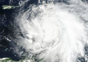 La NASA publica una impactante foto del huracán Maria captado desde el espacio