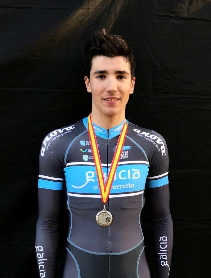 Samuel González logra la plata en el Campeonato de España de Ciclocross