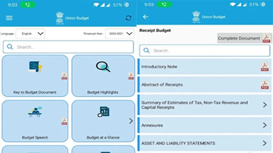 Where, How to Download Union Budget Mobile App, Android Download, Apple iOS Download, Budget 2021 Union Government Budget App by Government of India Techzost blog