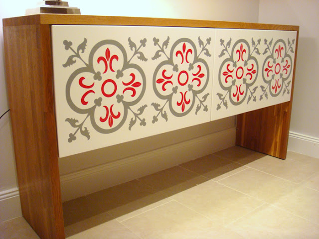 Tile sideboard