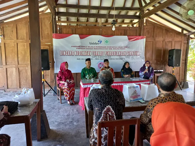 Kolaborasi MPKU PWM DIY, Makes Aisyiyah dan BKKBN Sosialisasi Program Pencegahan Stunting