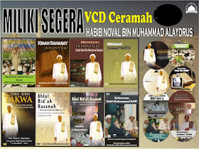 vcd, ceramah, habib novel