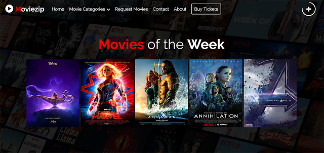 Moviezip Blogger Theme