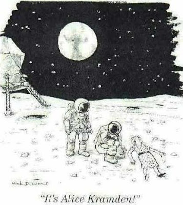 First woman on the moon