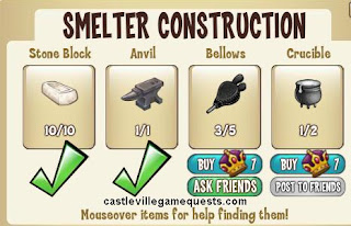 castleville smelter guide