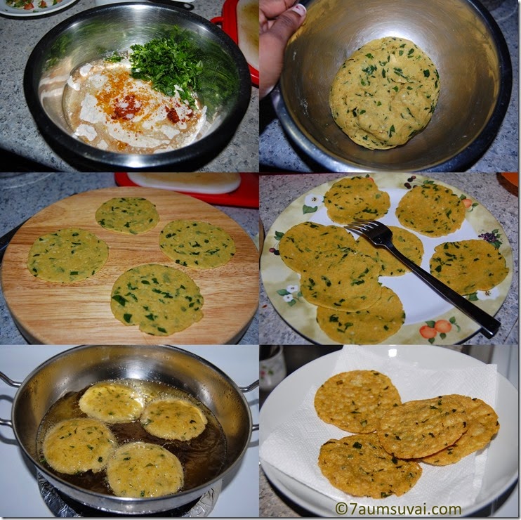 Methi puri process