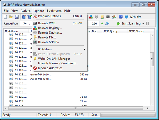 SoftPerfect Network Scanner 5.4.3