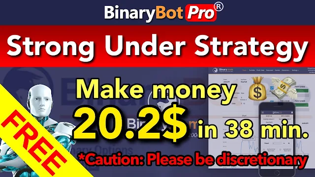 Strong Under Strategy | Binary Bot Pro