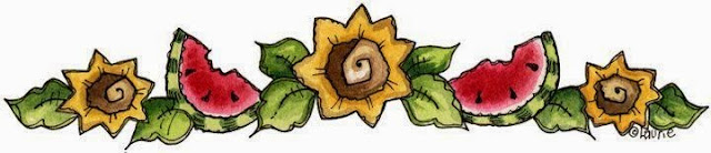 Sunflowers: Free Printable Borders and Corners.