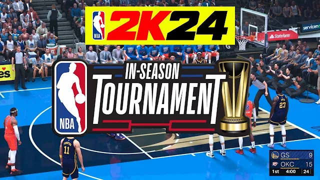 NBA 2K24 In-Season Tournament Mod