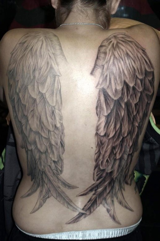 Black Angels Tattoo Designs 2011