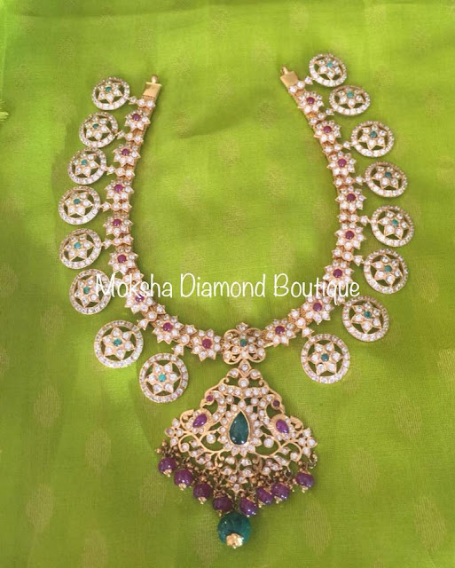 Latest Bottu Mala from Moksha Diamonds