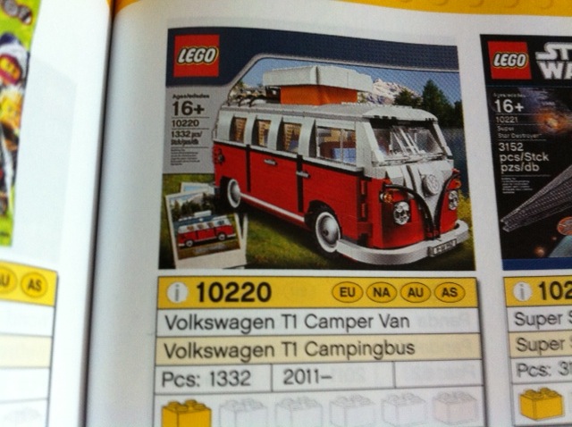 LEGO Exclusive 10220 Volkswagen T1 Camper Van Picture