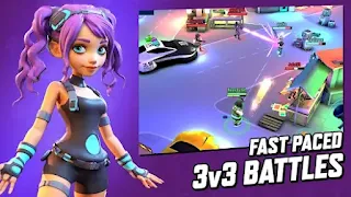 Jogue Gridpunk 3v3 Battle Royale na Arcadeflix
