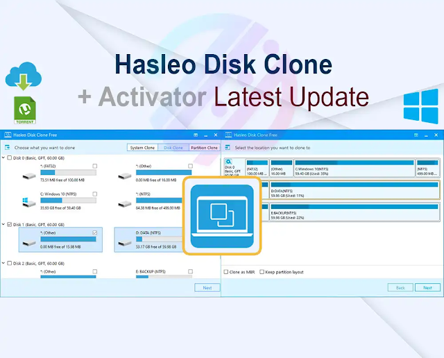 Hasleo Disk Clone 4.5 WinPE + Activator Zukét Création