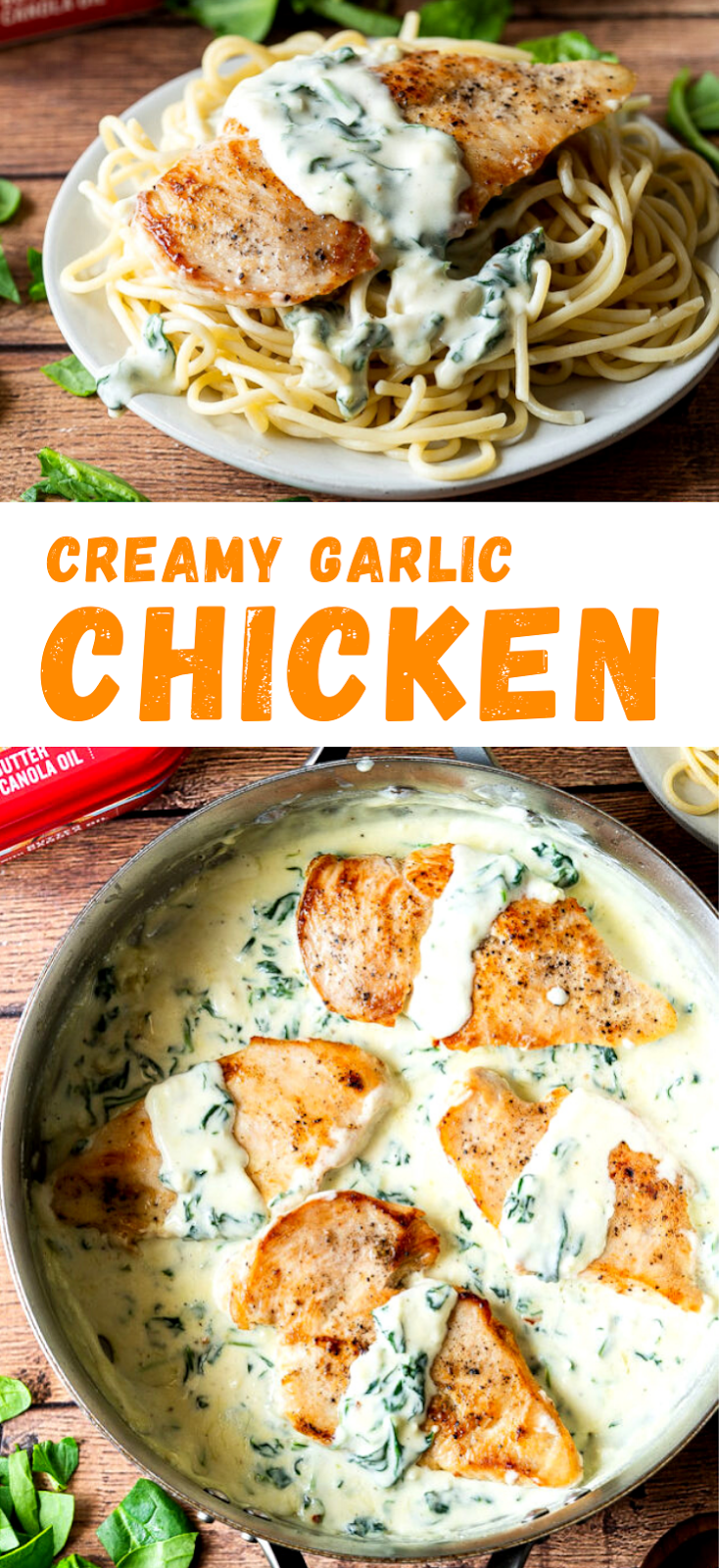 Creamy Garlic Chicken Recipe