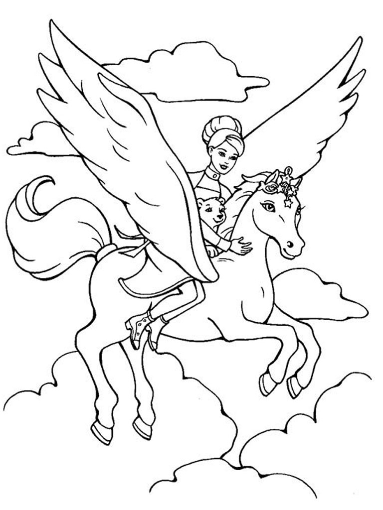 Barbie Coloring Pages For Girls Realistic Coloring Pages Coloring Pages For Free