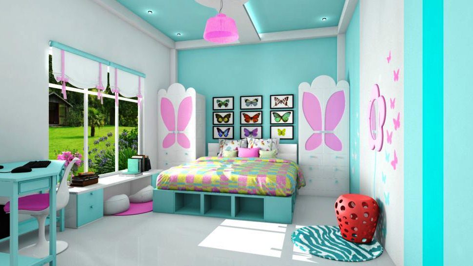 Ide 27 Perpaduan Warna  Cat  Kamar  Tidur Anak