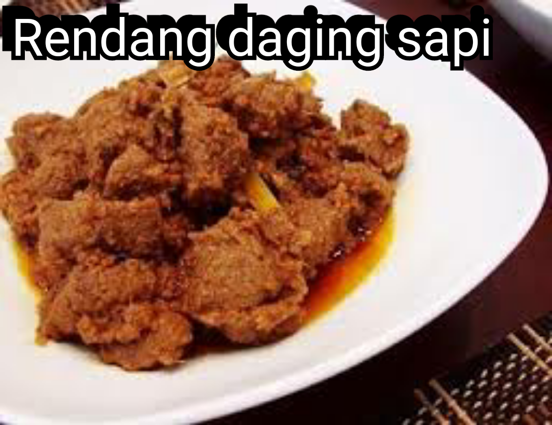 Resep Rendang Ayam Yang Lezat - Contohlah d