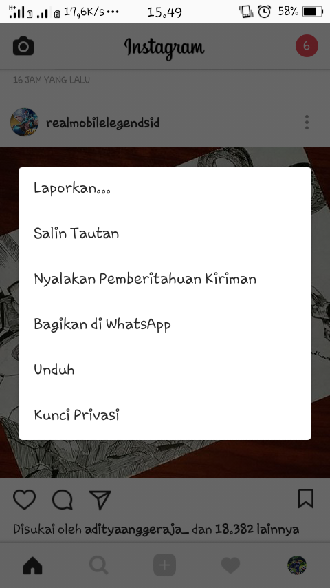X Insta modules xposed untuk menambah fitur tersembunyi di instagram