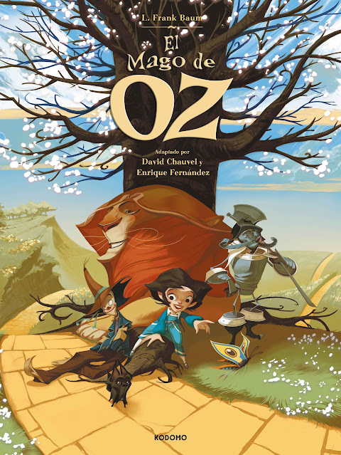 Review del cómic El mago de Oz de David Chauvel y Enrique Fernández - ECC Ediciones