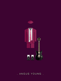 colegial Angus Young Ac-Dc