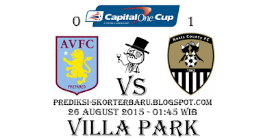 "Agen Bola - Prediksi Skor Aston Villa vs Notts County Posted By : Prediksi-skorterbaru.blogspot.com"