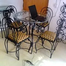 Wrought Iron Dining Set in Port Harcourt, Nigeria