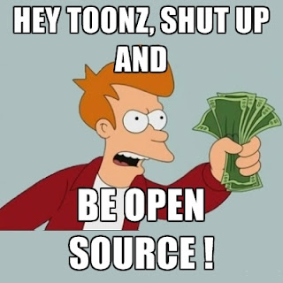 Toonz, Shut Up and Be Open Source By Futurama