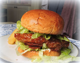 Honey Hot Chicken Burgers