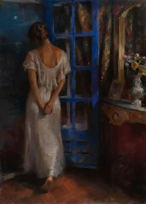 Figurative painting Vicente Romero Redondo