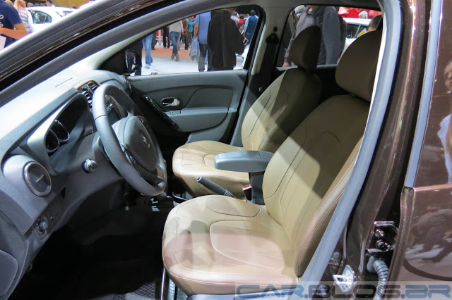 Novo Renault Logan 2014  - interior